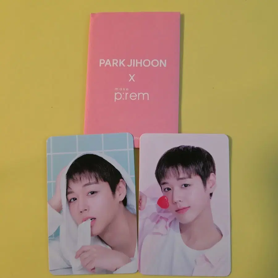 Park Jihoon make p:rem Photocard Set of 2
