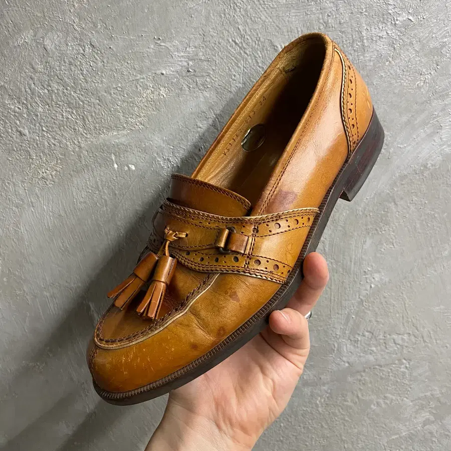[240] 90s YvesSaintLaurent 입생로랑 레더 테슬 로퍼