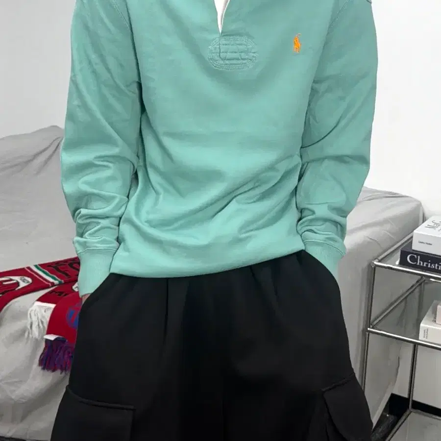 폴로 랄프로렌 민트 럭비 pk S