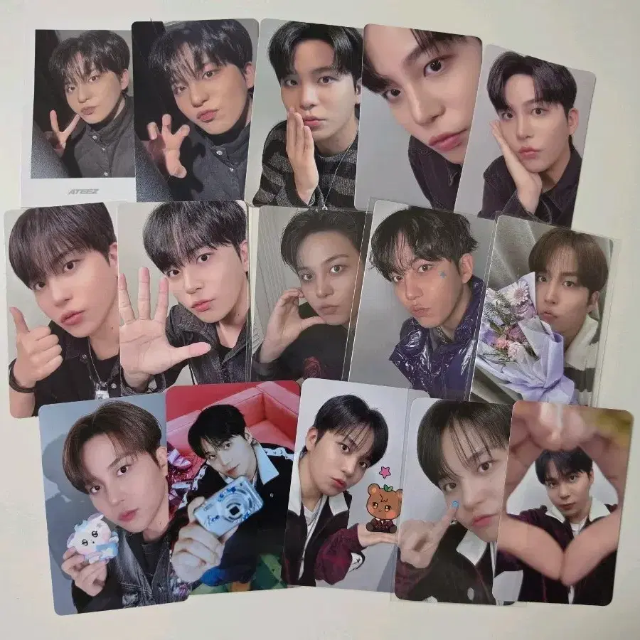 에이티즈 종호 포카 15종
