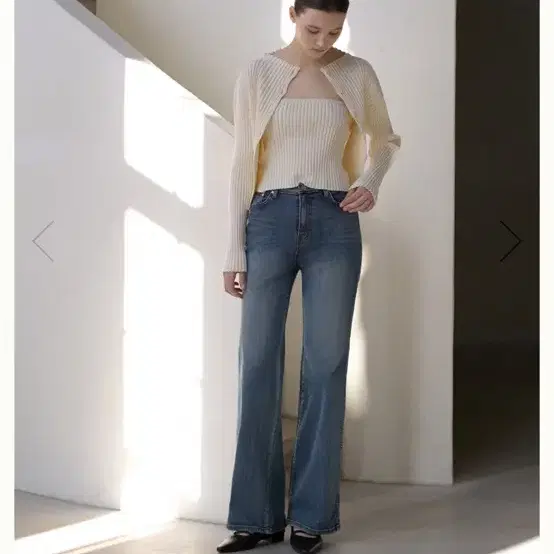 하와 러쉬아워 부츠컷 데님 롱S