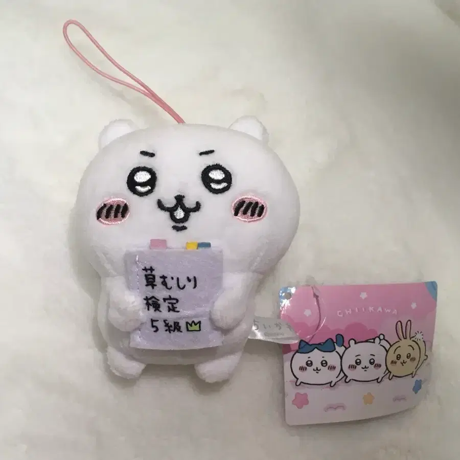 치이카와 잡초 뽑기 검정 마스코트 인형 양도합니다!