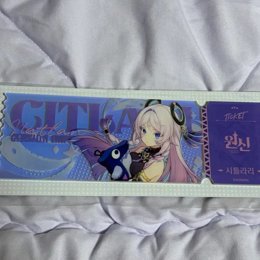 원신 pc 라운지 나타 시틀라리 아크릴 티켓