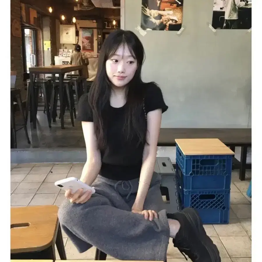 르아브르 허밍 파인 울 니트팬츠 그레이