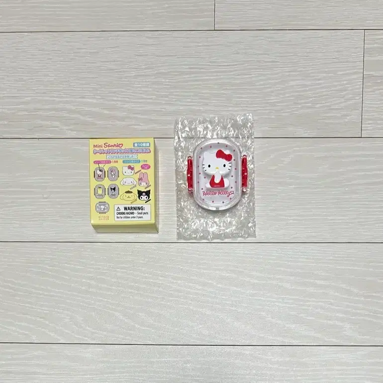 산리오 미니 런치박스 도시락 소품 케이스 랜덤 헬로키티