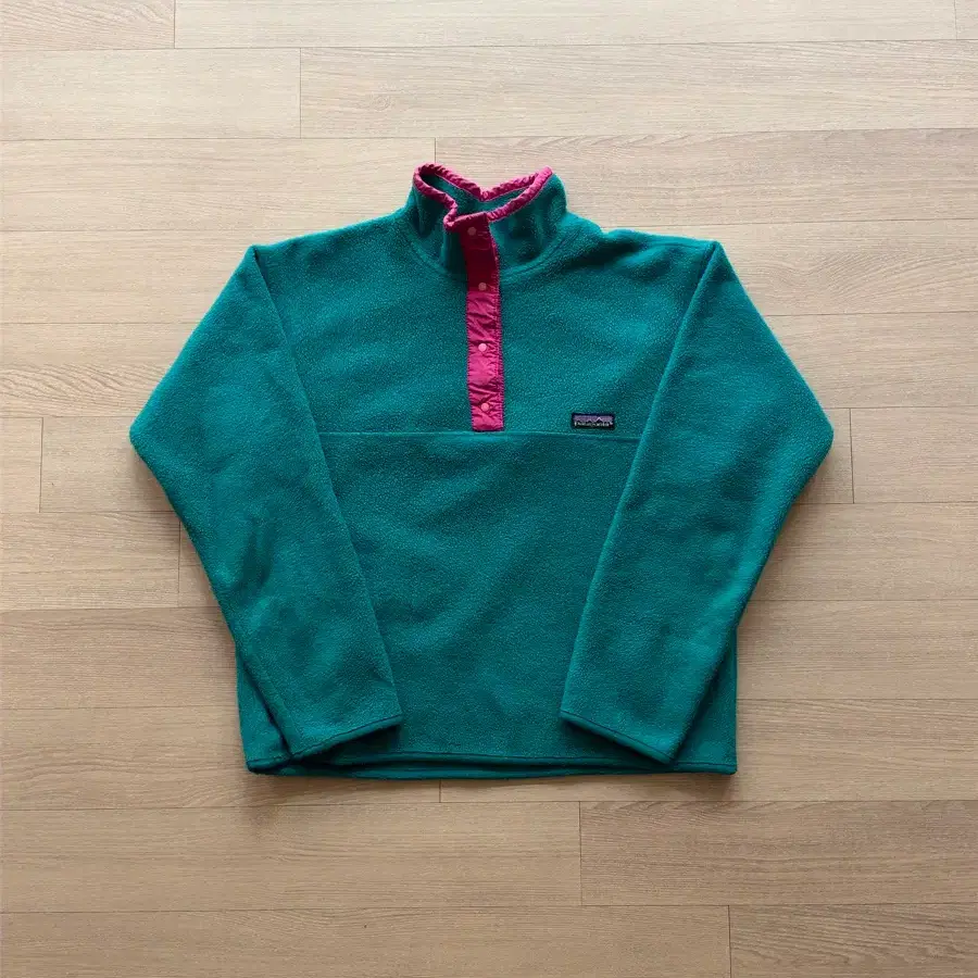 80s 파타고니아 신칠라 틸 블루 핑크 patagonia 빈티지