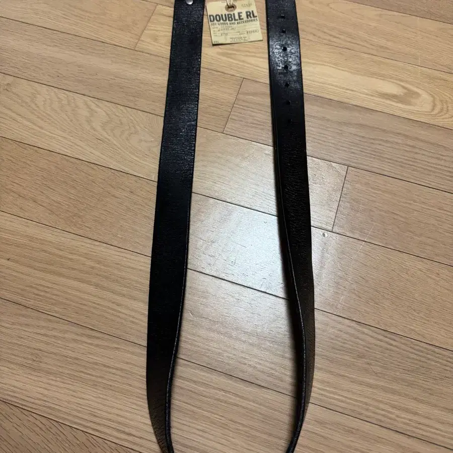 rrl 핸드버니시 블랙 벨트 38