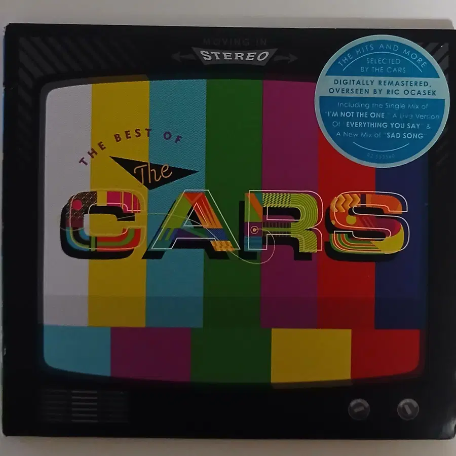 The Cars 더 카스 / Moving In Stereo: The Best Of The Cars (2016 US 디지팩 CD)