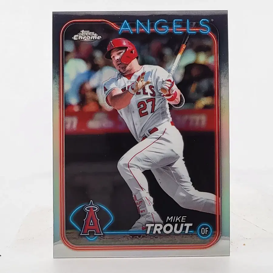 LA ANGELS 마이크 트라웃 REFRACTOR 2024 TOPPS