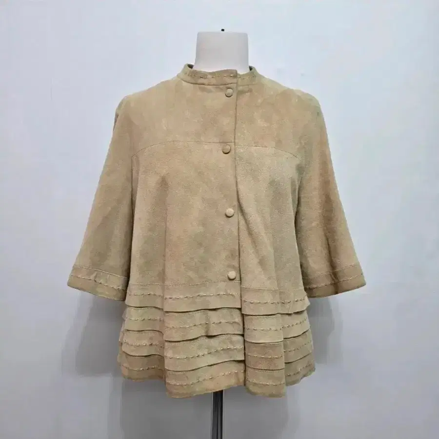 정품) 이태리 명품 Kiton 키톤 염소가죽 스웨이드 자켓