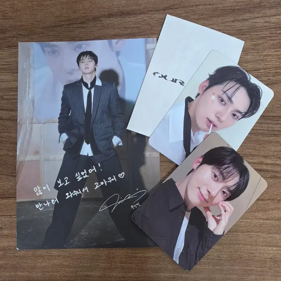 황민현 OUR 공방포카+엽서 (엠카)