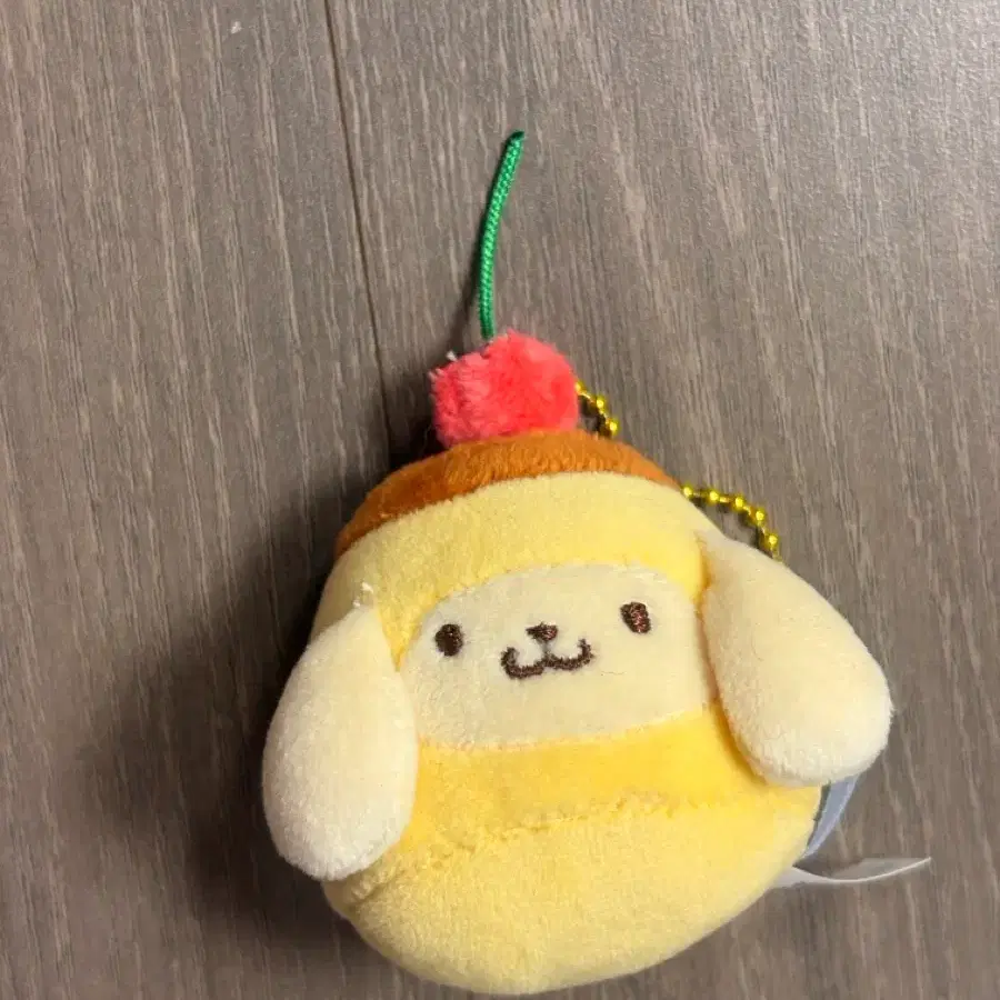 산리오 폼폼푸린 푸딩 도시락 인형 키링