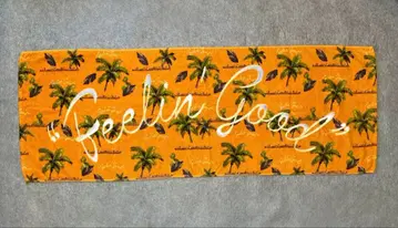 후지이 카제 Feelin' Good 타월 오렌지