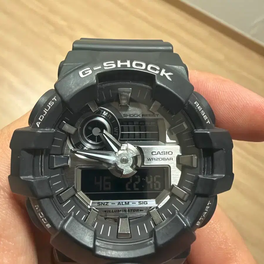 카시오 G-SHOCK GA-710모델 ga700모델 다이얼변경버전