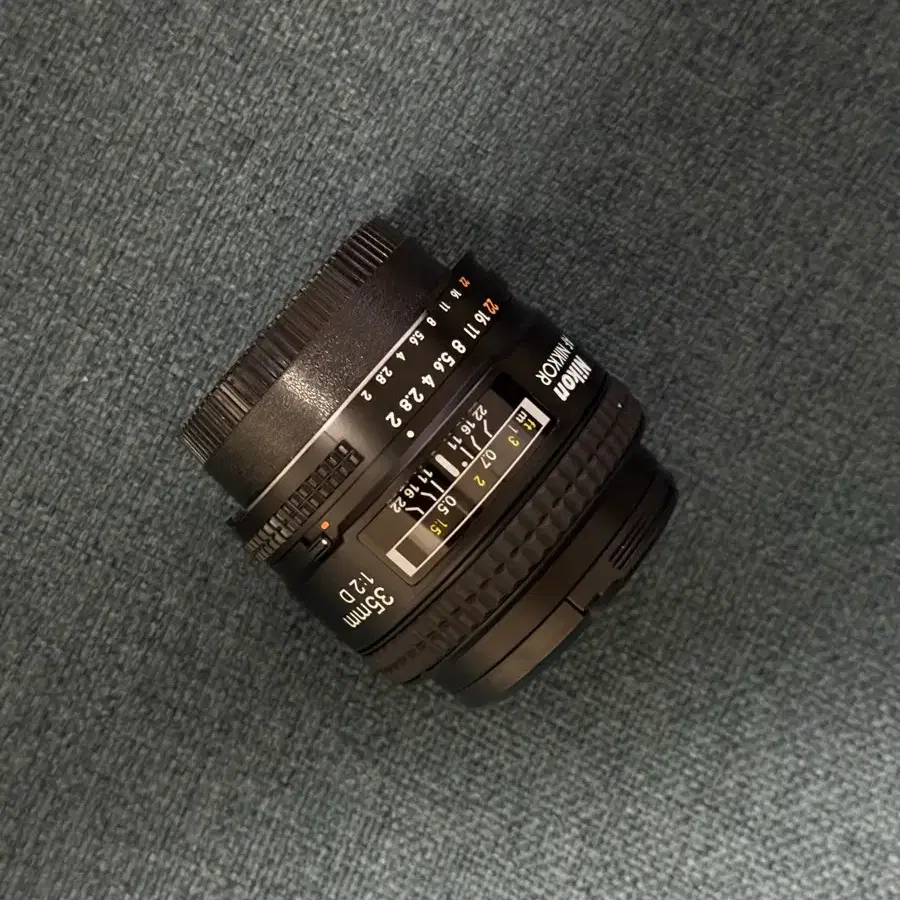 니콘 AF NIKKOR 35mm 1:2 D 렌즈