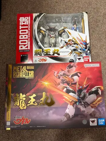미개봉 2체 ROBOT혼 류오마루 METAL ROBOT혼 류오마루 와타루