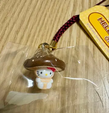 지역 한정 키티 오이타 한정 표고버섯 스트랩 참