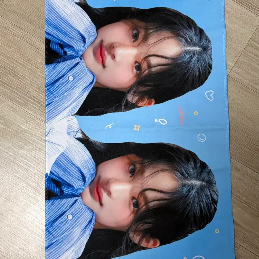 뉴진스 민지 비공굿 슬로건