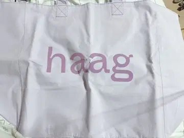 haag 토트백 핑크 택 포함 새상품