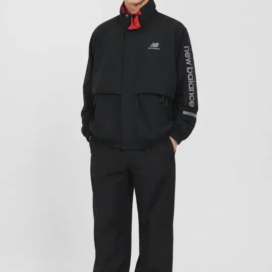 G115 NEW BALANCE 자켓 90(S) 남 아지구제