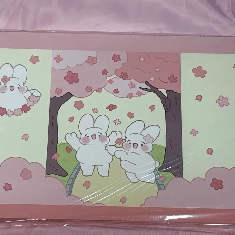 두부 벚꽃놀이 벚꽃 A4 랩핑지