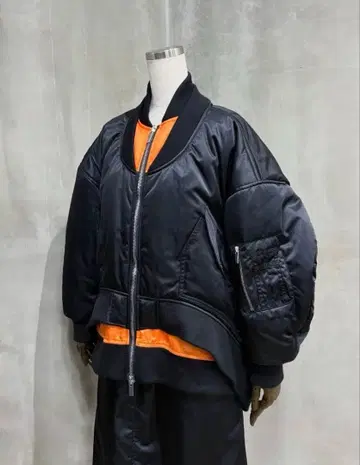 [ 미사용 새상품 ] 26AW noir kei ninomiya MA-1 XS
