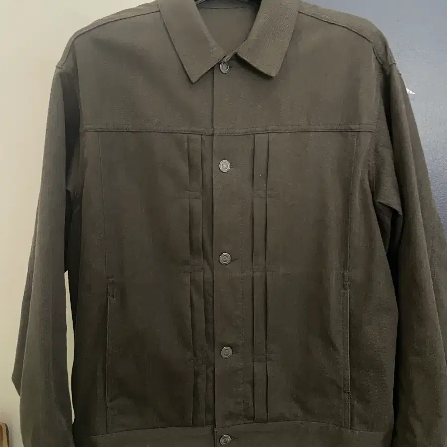 유스 데님자켓 카키 S