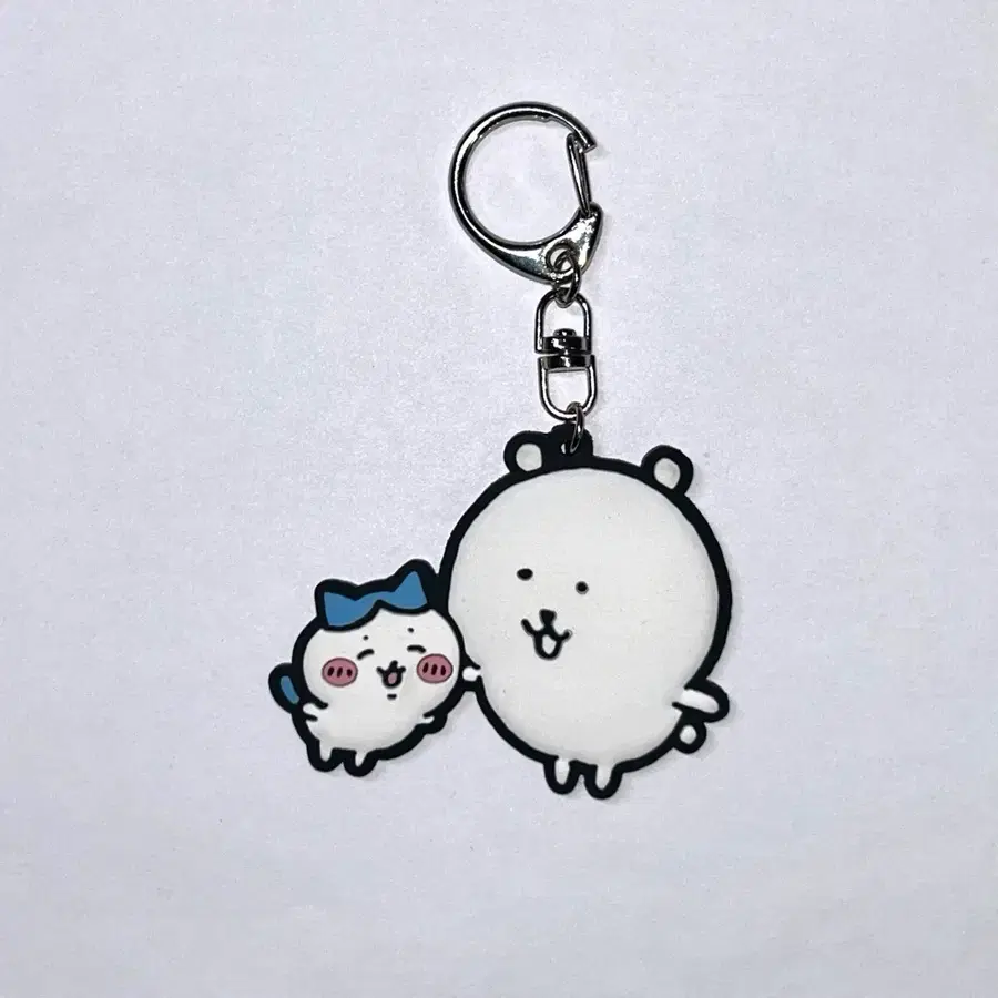 나가노 마켓 하치와레 농담곰 러버스트랩 키링/먼작귀 치이카와