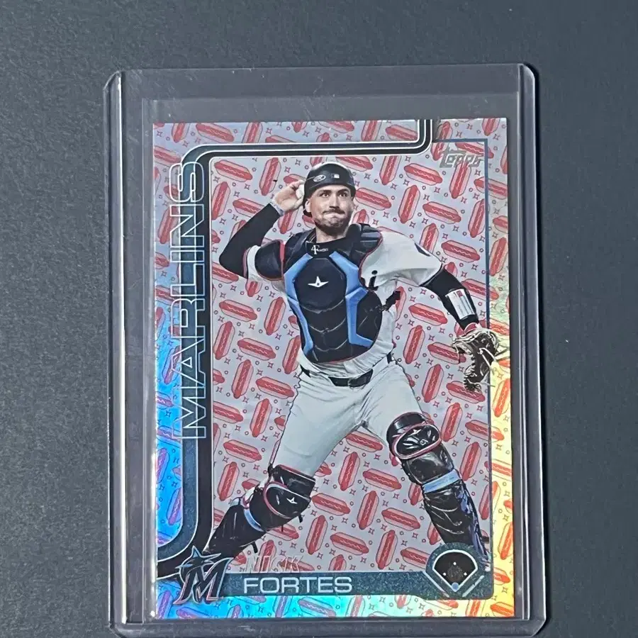 mlb) topps series2 닉 포르테스 99한정 리플렉터