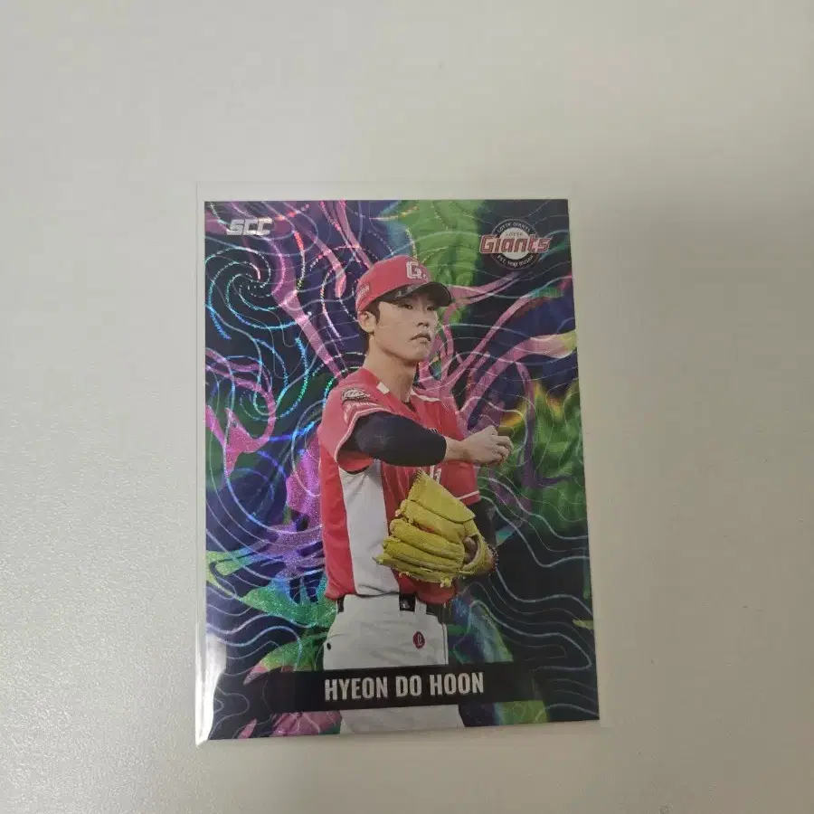 2026 KBO 센세이션 카드 롯데자이언츠 현도훈 커브 카드