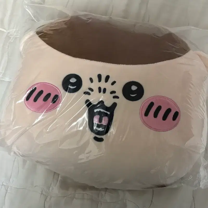 먼작귀 미개봉 치이카와 쿠리만쥬 낮잠 쿠션 페이스 얼굴 쿠션 양도 판매 마스코트 빅 누이 하치와레