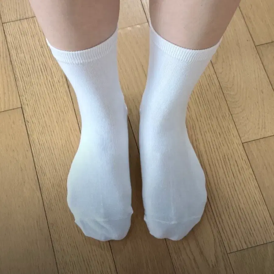화이트 양말