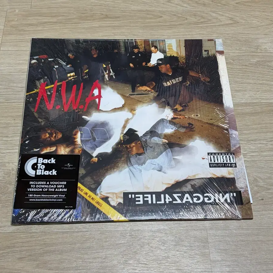 N.W.A. - Niggaz4life LP 개봉