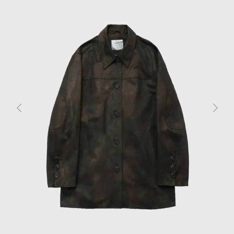 999휴머니티 oversized suede car coat