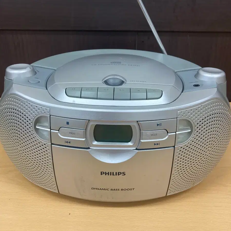 필립스 카세트 CD FM 플레이어 AZ1027