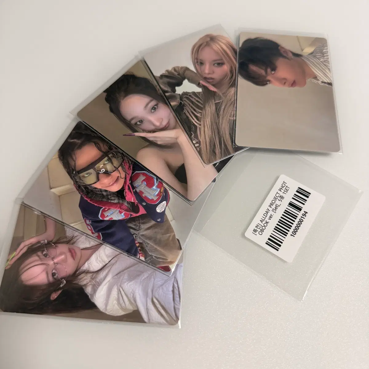 Allday Project photobook tblshop pre-order benefit photocard bulk