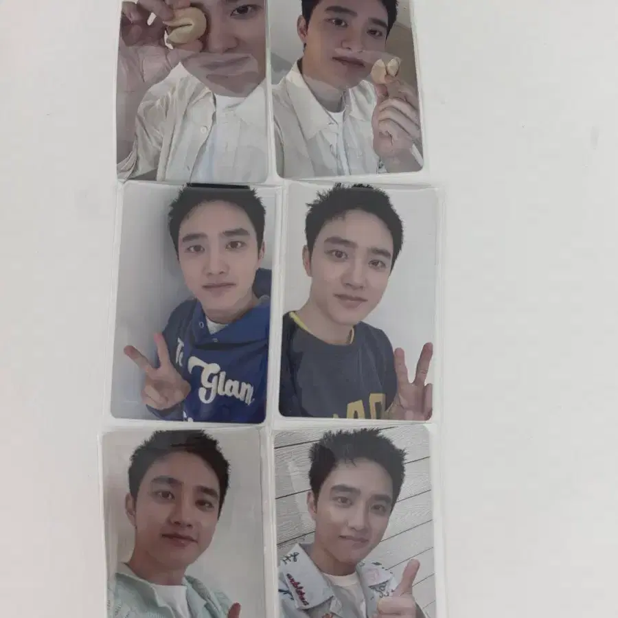 EXO 디오 2기 팬클럽 포토카드 6종 일괄