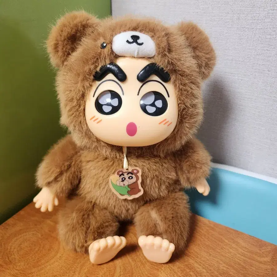 신짱구 곰돌이 우주복 중형인형 27cm