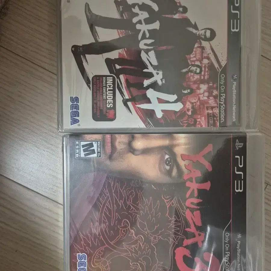 PS3 미개봉 용과같이 3,4