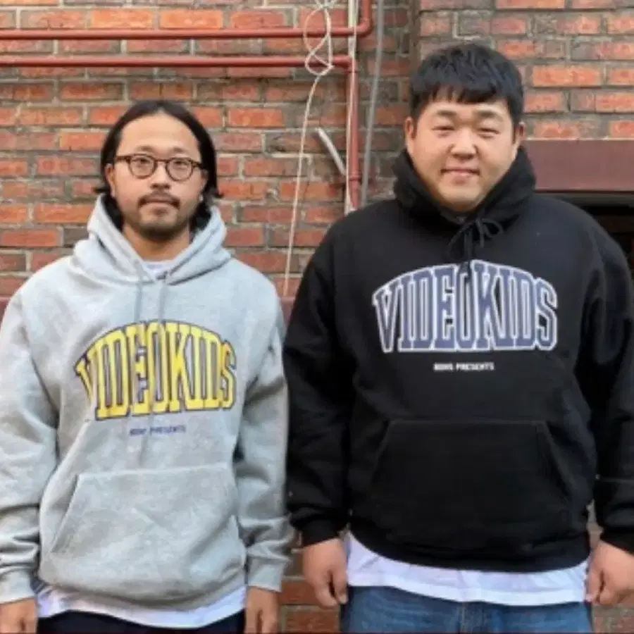 빠더너스굿즈 문상훈 비디오키즈 후드티 블랙 L
