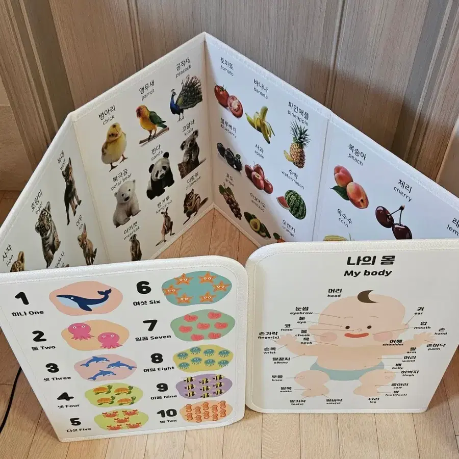 아기병풍 (동물, 숫자, 과일 등) 판매합니다