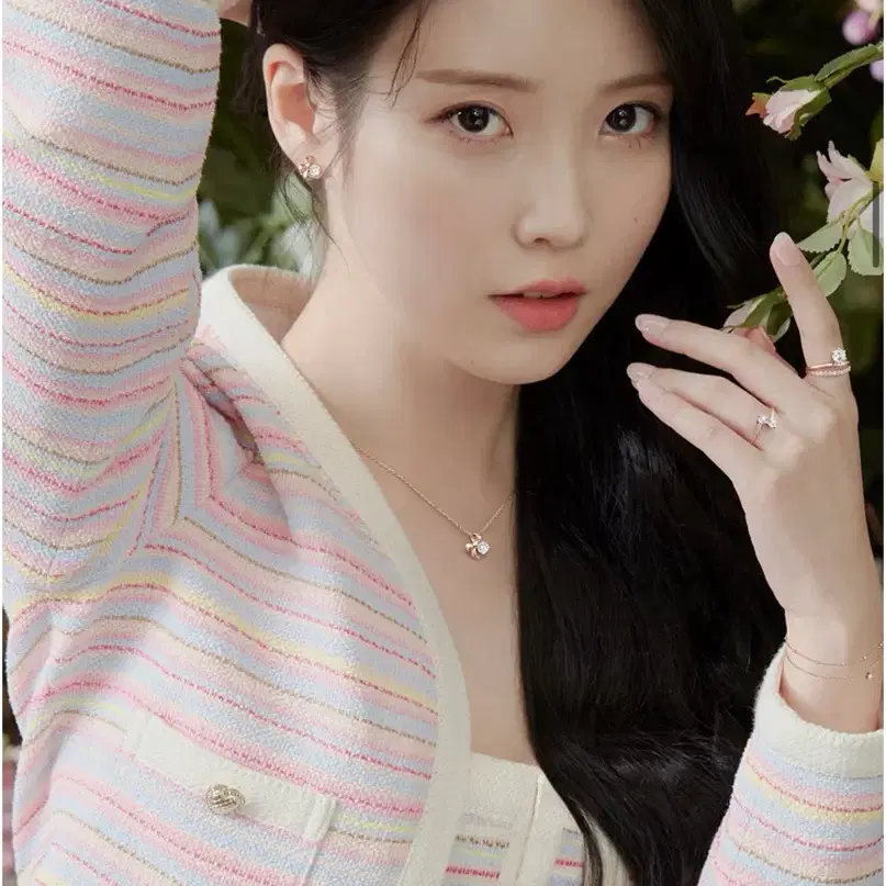 아이유pick> 제이에스티나 LALA J 목걸이, 귀걸이 (새상품)