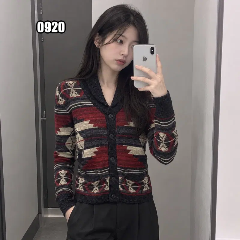 XS 데님앤서플라이 랄프로렌 나바호 가디건