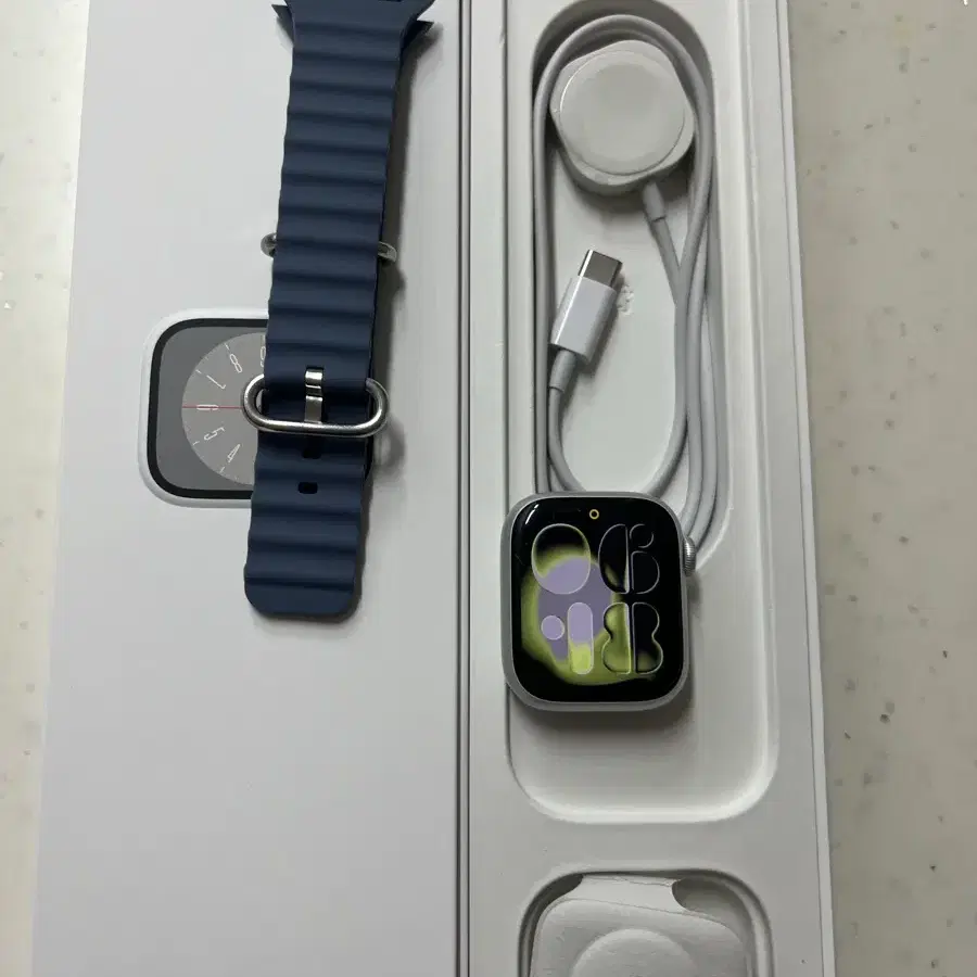 애플워치8 41mm 실버 A급