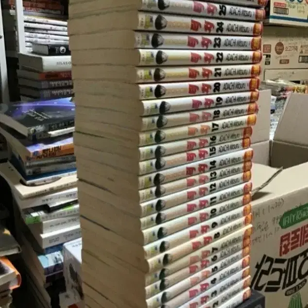 아다치 미츠루 만화책 터치 1~26 개인소장,초판
