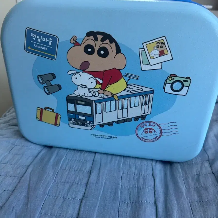 짱구는 못말려 떡잎마을 작은 캐리어 가방