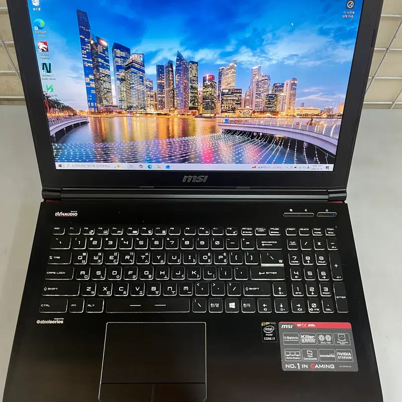 MSI 15인치 노트북 (하자 있음)