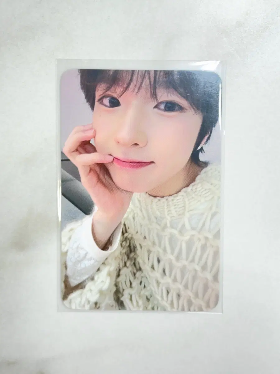 NCT WISH Sakuya photocard poca