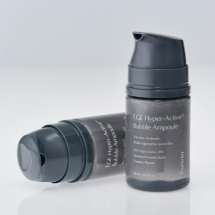 60ml [ 프롬리에 ] EGF 하이퍼 액티브 버블 앰플 수분 장벽 보습 엑소좀 화잘먹 속광 광채