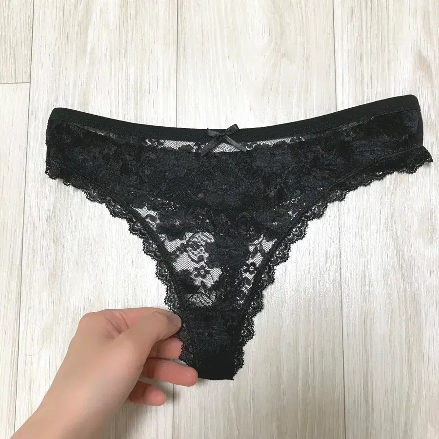 블랙 끈 여자 팬티 중고
